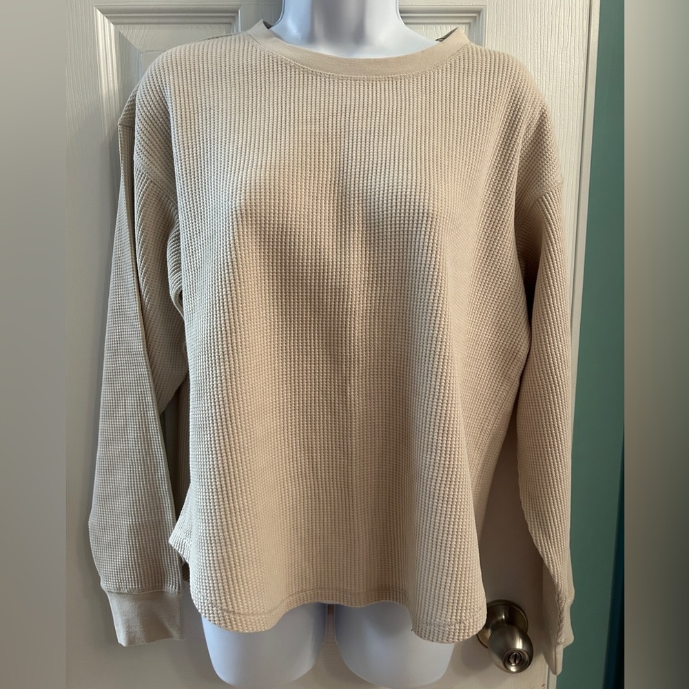 NWT North River Henley thermal shirt